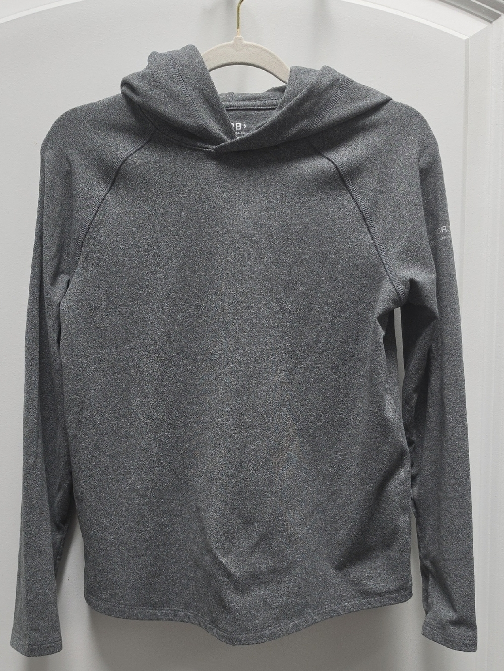 abercrombie kids Charcoal Gray Hooded Pullover Sweatshirt